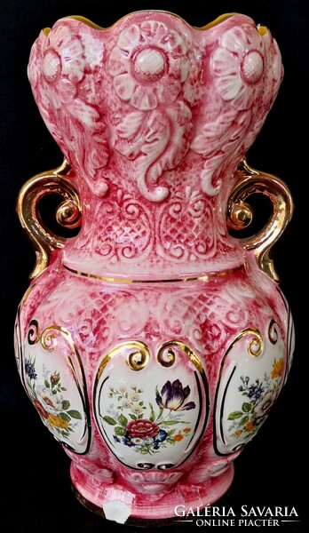 DT/170 – Capodimonte hatalmas, díszes váza