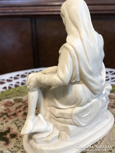 Old! Michelangelo pieta statue copy