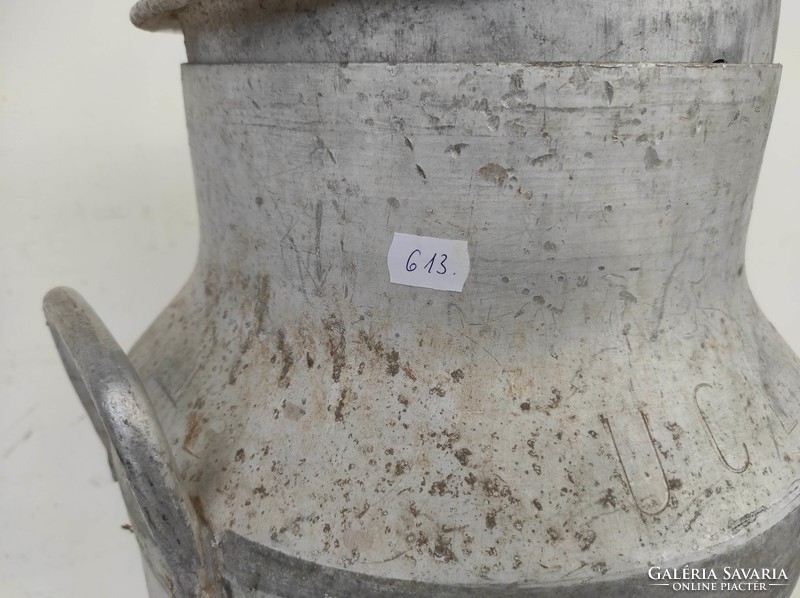 Antik konyhai eszköz szerszám tej tartó nagy tejes kanna tejeskanna 613 7215