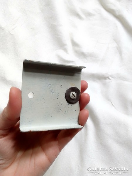 Antik állítható tárcsás lámpás vasúti jelző 0-ás vonat modell terepasztal kiegészítő lemezjáték