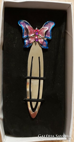 Butterfly decorated bookmark