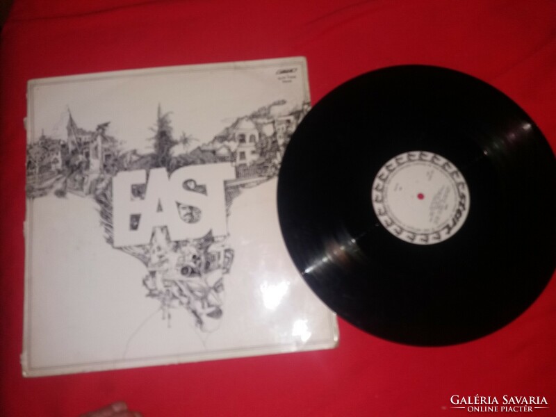 Régi bakelit nagylemez LP EAST magyar rock zene képek szerint