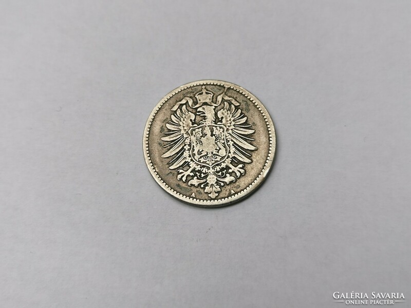 1875 A ezüst 1 márka I. Vilmos