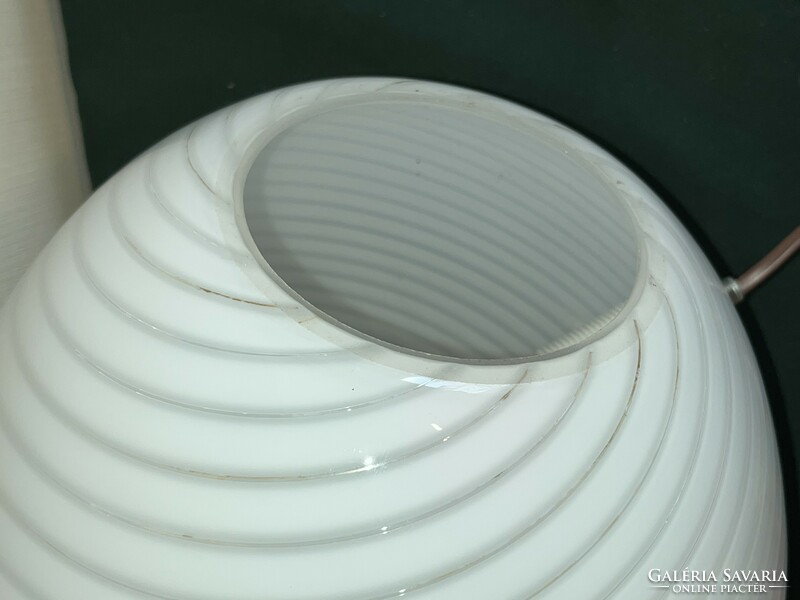 Apple-shaped glass design table lamp (e0001)
