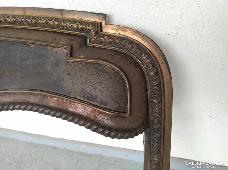Antique metal stove fireplace frame 620 7228