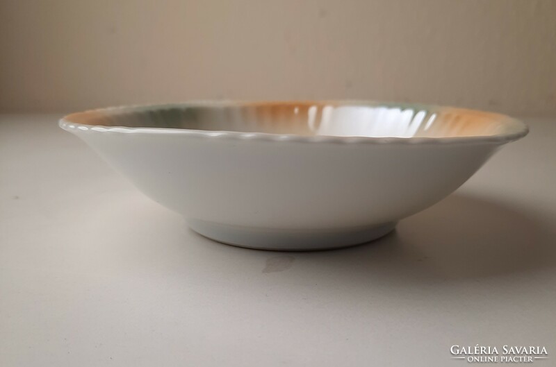 2 antique porcelain bowls with scenes