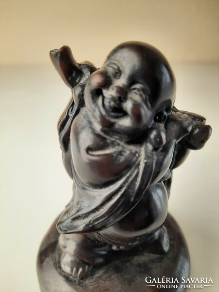Oriental resin statue