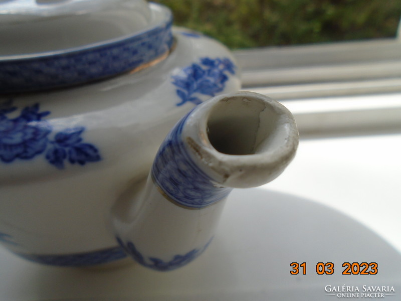1904 Cauldon Chinese dragon pattern teapot