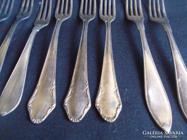 Swedish antique rare shape pastry fork, beautiful design