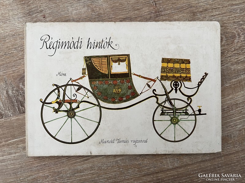 Old-fashioned carriages picture book story book