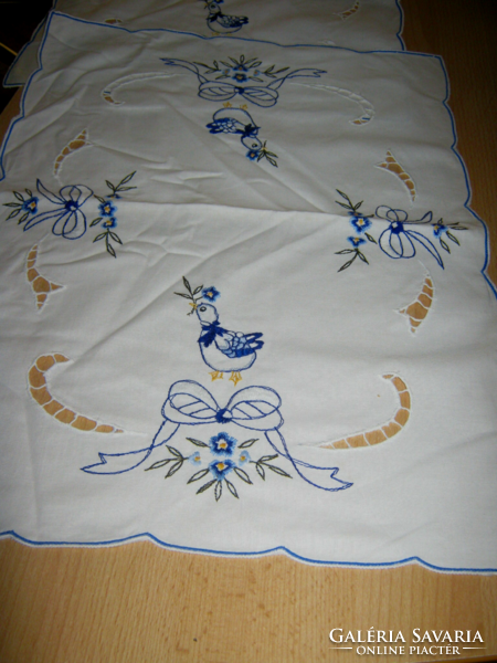 2 Retro Madeira tablecloths 48 cm x 35 cm