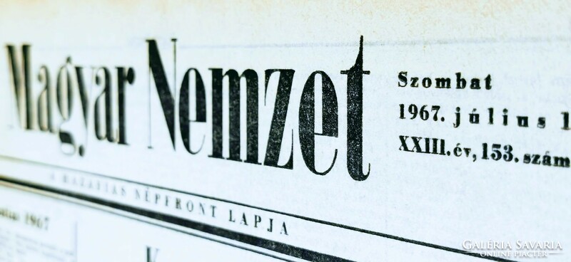 1973 May 18 / Hungarian nation / original newspaper / birthday! No.: 24372