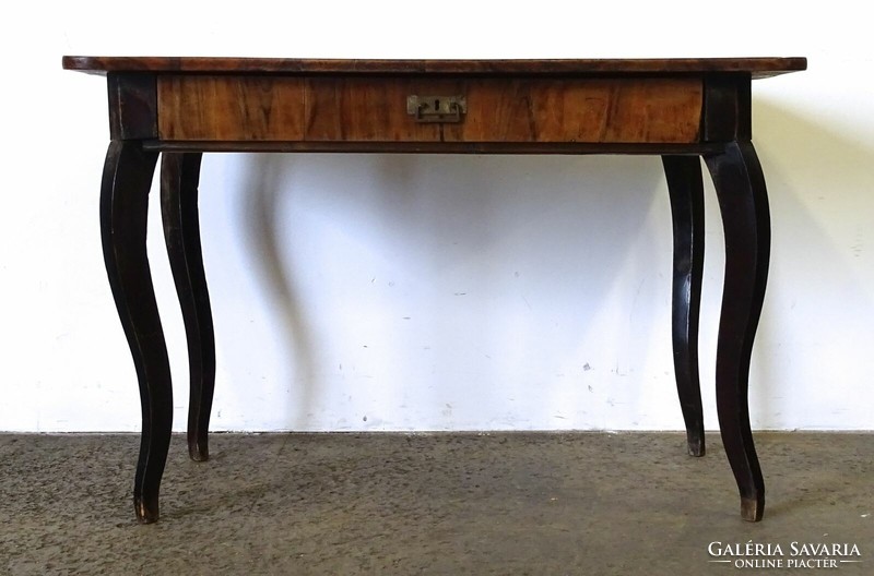 1M698 antique desk with drawers circa 1880 79 x 67 x 122 cm