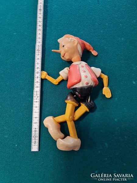 Régi Pinokkió Celluloid figura