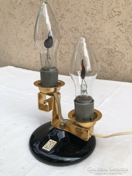Russian two-burner lamp