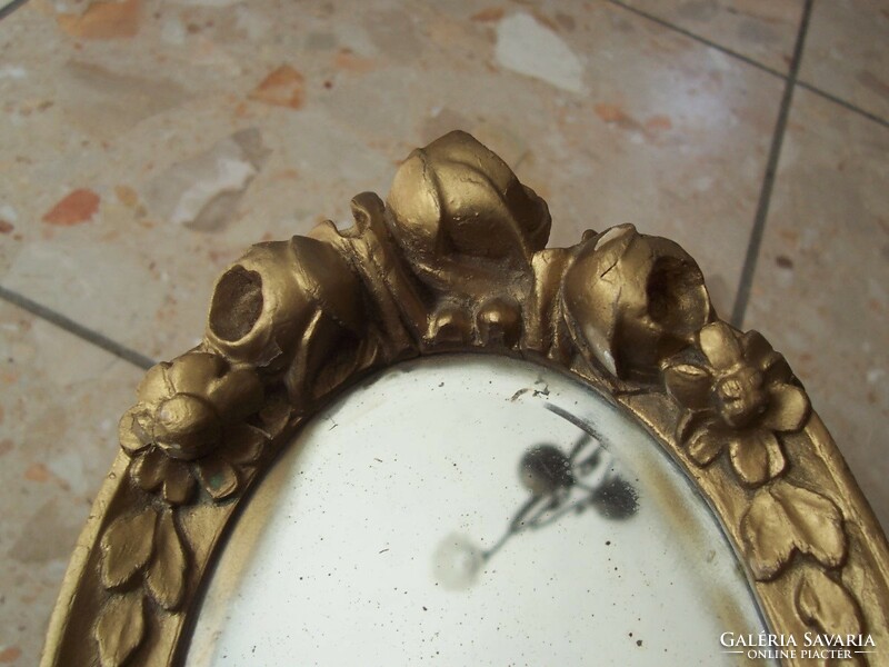 Antique hand mirror