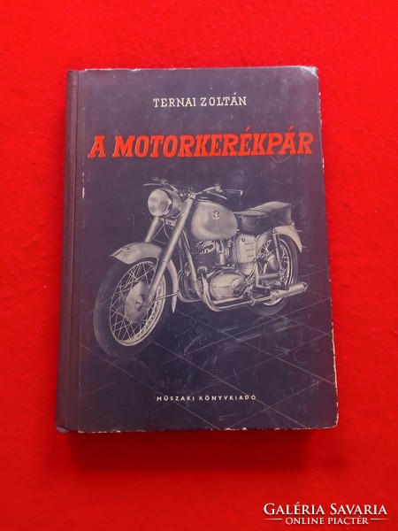 TERNAI ZOLTÁN A MOTORKERÉKPÁR KÖNYV 1958
