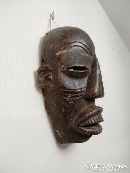 Antique African mask Makonde ethnic group Tanzania African mask 36 drop 300 6734