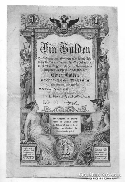 1 forint / gulden 1866 2.