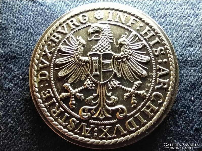 Ausztria Ferdinánd tallérja utánveret .900 ezüst 1977 (id77099)