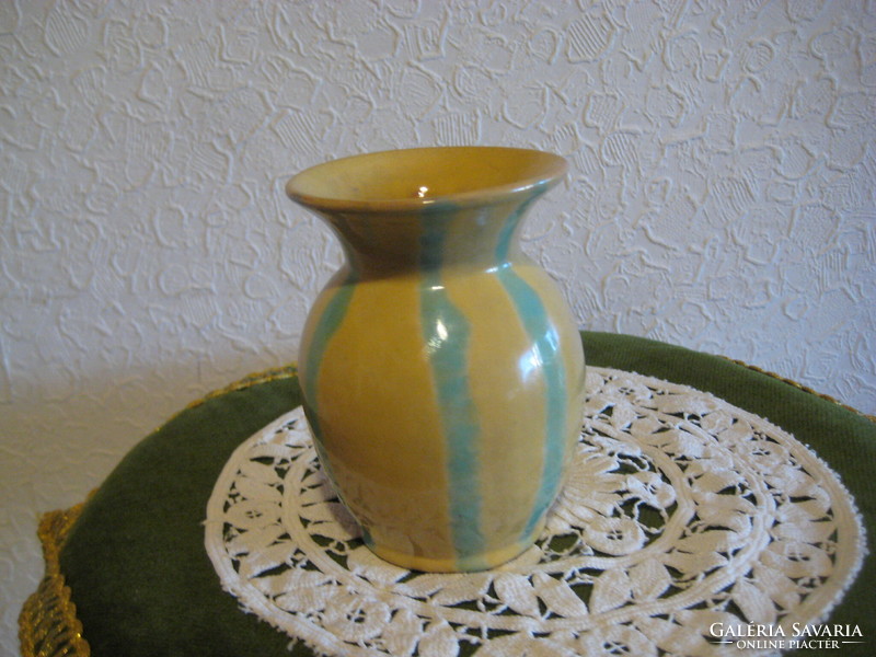 Evk Eger Castle ceramics 1949, silke, vase, 11 cm, good condition