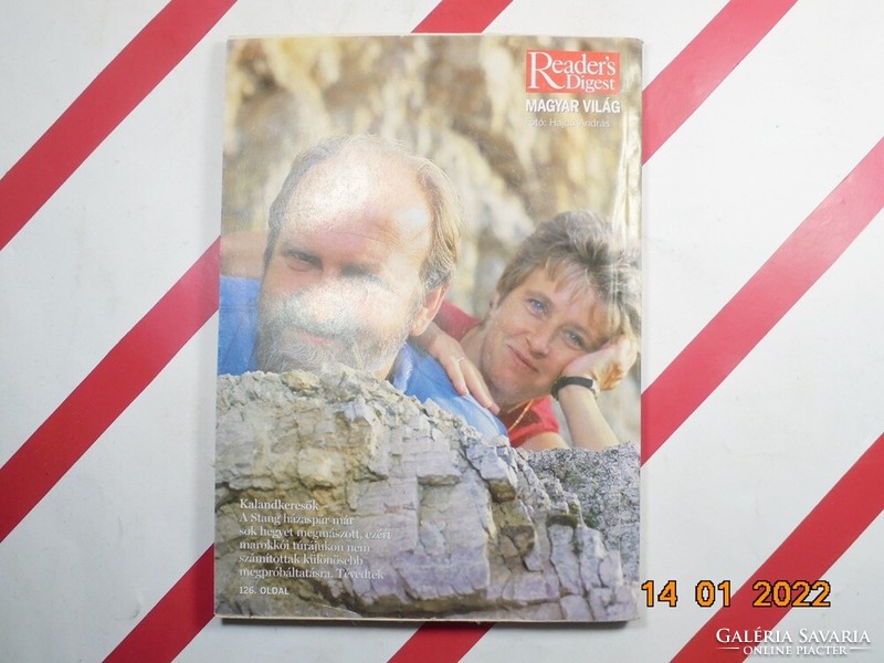 Old retro reader's digest selection newspaper magazine 2001. September - as a birthday present