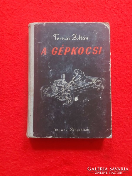 Zoltán Ternai, the car book with the appendix, 1960