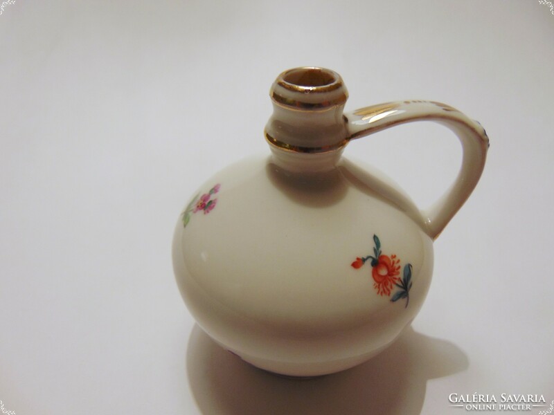 A small jug with an Old Herendian handle