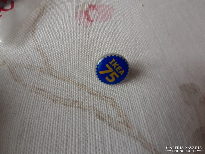Badge issued for Ikea's 75th anniversary