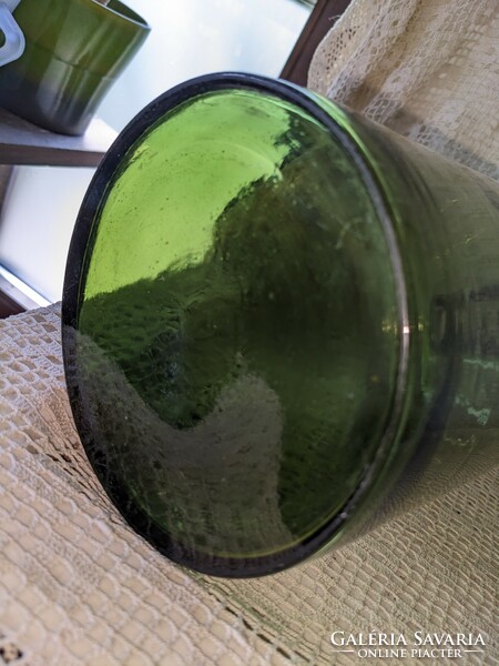 Zöld patika üveg