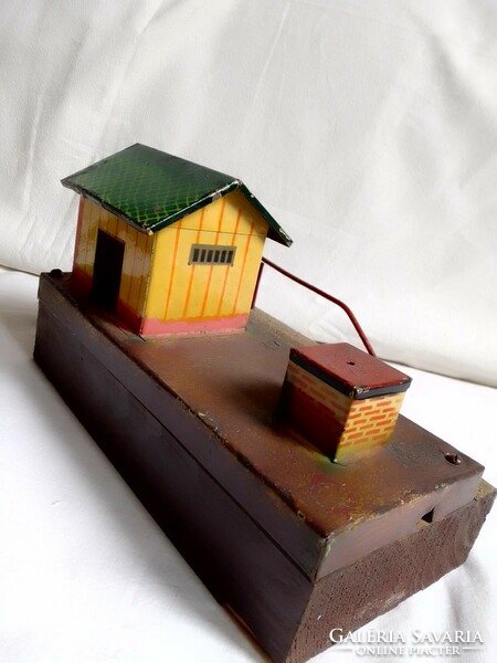 Old Kibri? 0 railway station building with waiting stairs model train board game field table accessory