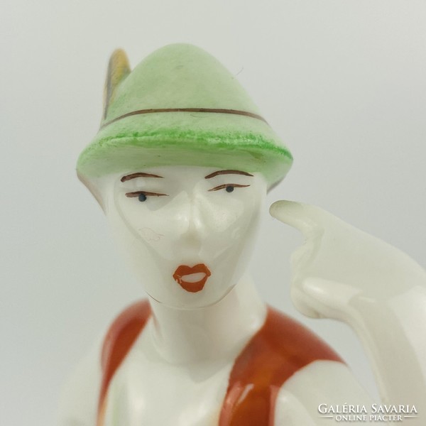 Hollóházi porcelán figurák - Ludas Matyi