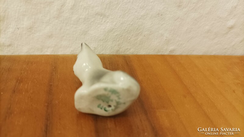 Retro Hólloház Hungarian porcelain! Mini cat