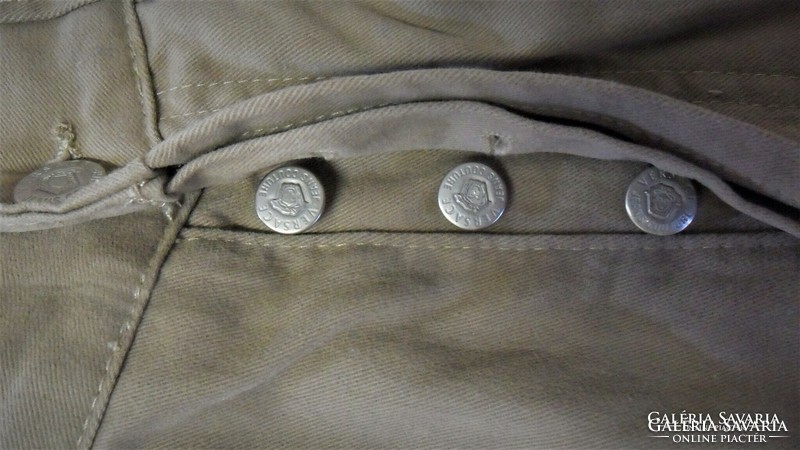 Action! Versace jeans cut, hazel, men's pants with buttons. Uk33-