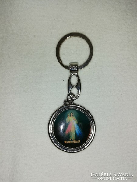Key ring with Jesus and Saint Antal image