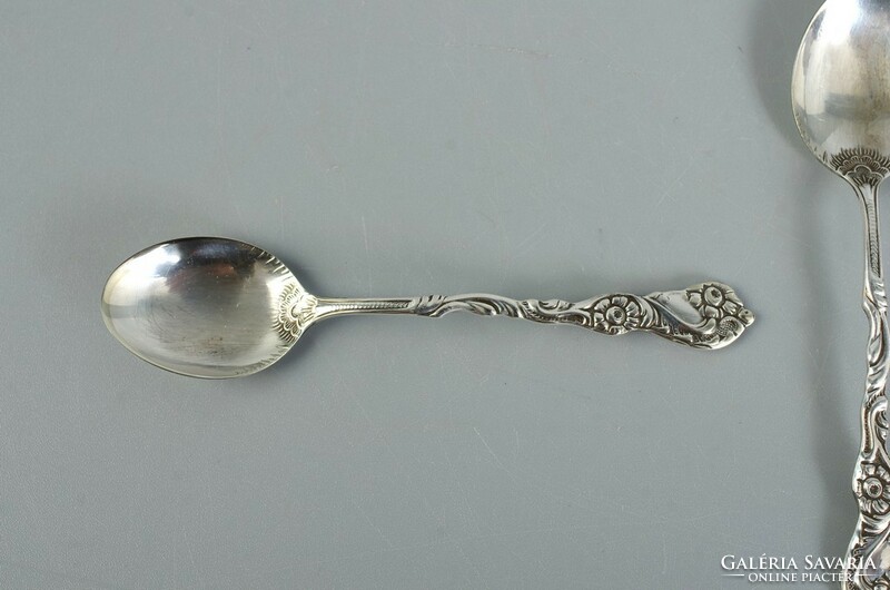 Old silver plated coffee spoon nils johan e.P.Ns alp