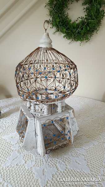 Vintage cage, also for decoration (25x45cm)