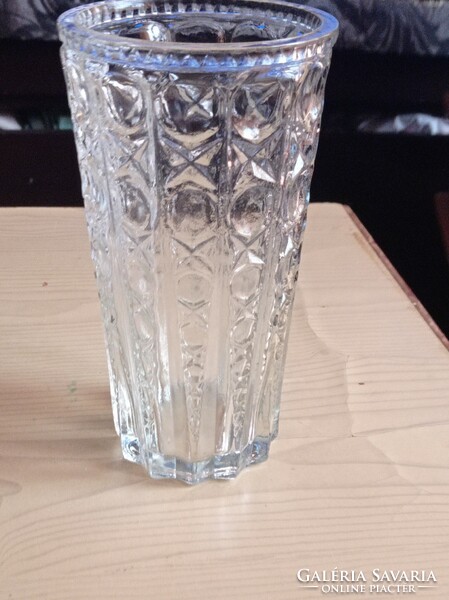 Sale!! 20 Cm high retro glass vase
