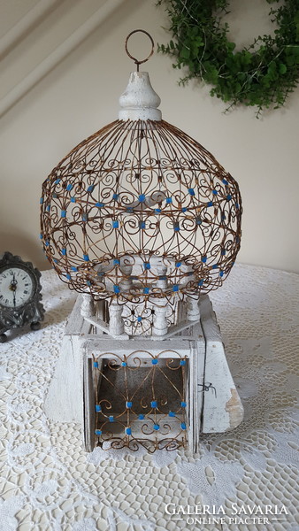 Vintage cage, also for decoration (25x45cm)