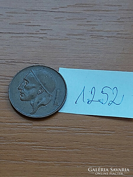 Belgium belgique 50 centimes 1953 miner 1252