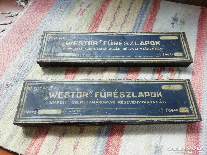Westor fűrész lapok régi lemez tartók