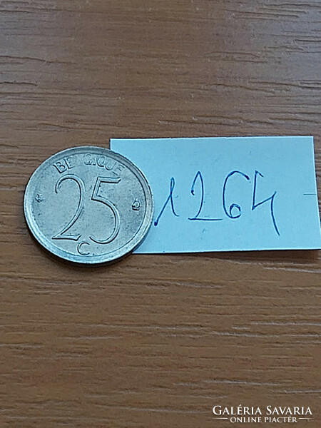 Belgium belgique 25 centimes 1972 1264