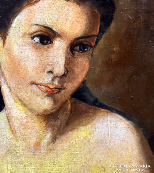 Vadász Ilona (1890 - ?) AKT PORTRÉ