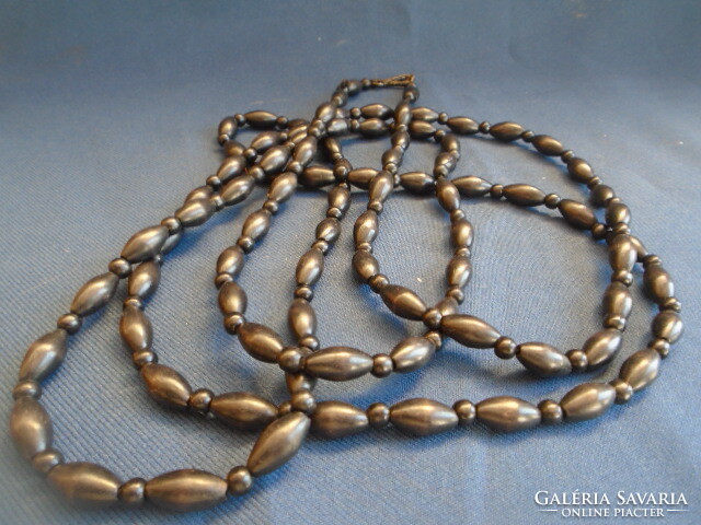 Very long art deco women's necklace 160 cm long for casual wear