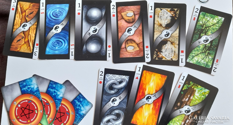 The five elements card game - based on feng shui -