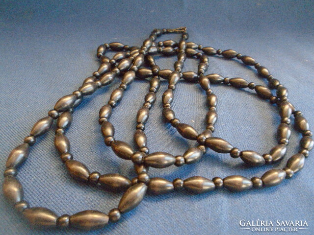 Very long art deco women's necklace 160 cm long for casual wear