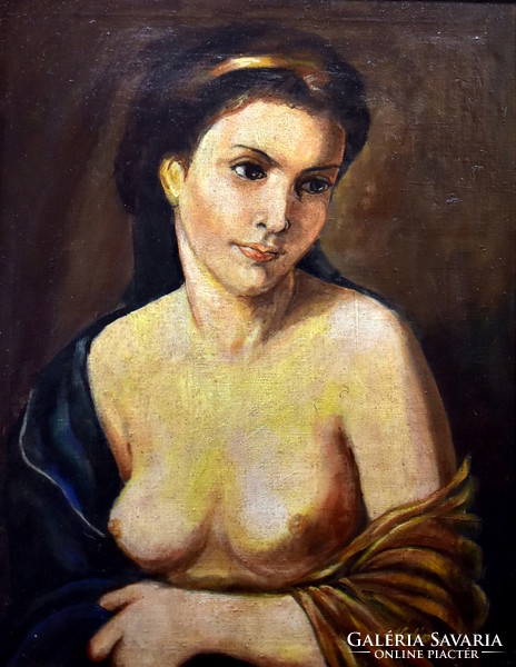 Ilona Vadász (1890 - ?) Nude portrait