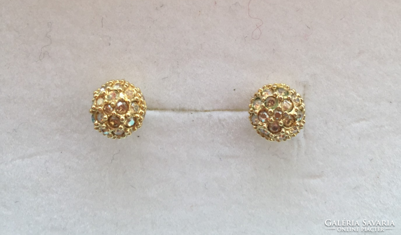 Swarovski ball earrings
