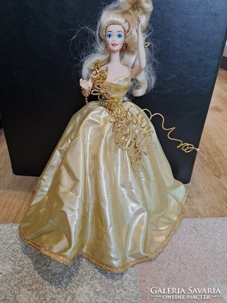 Barbie porcelán gold sensation 1993