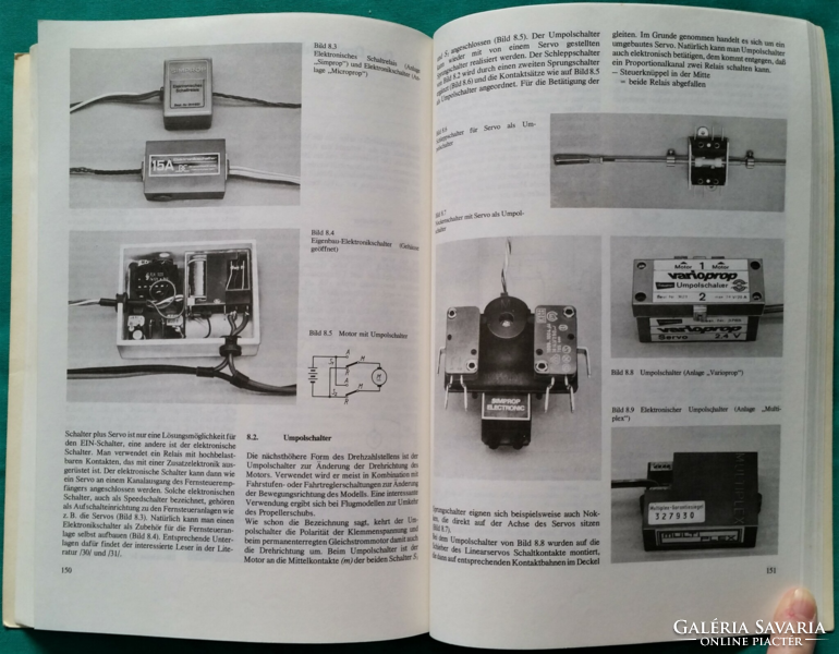 Günter miel: electric drive of model cars, book in German - model sport, hobby
